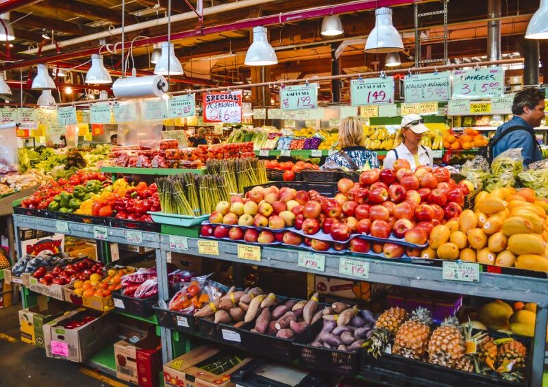 Granville Island Public Market in Vancouver, Canada
