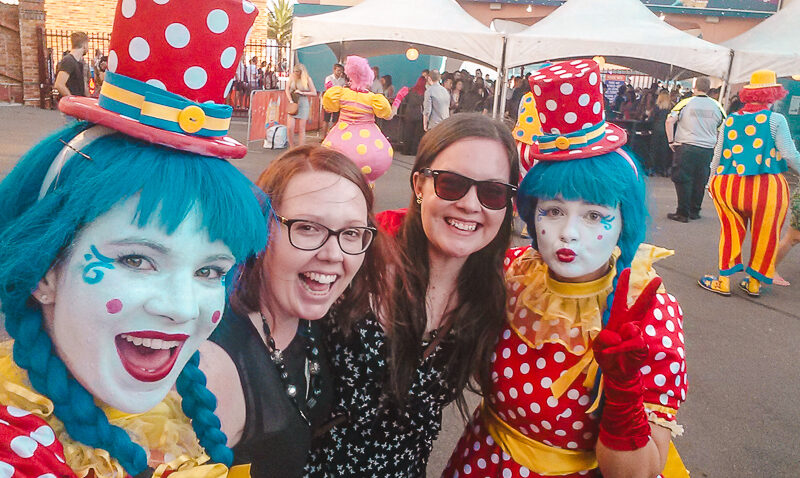 Fun at Luna Park Sydney on New Year's Eve