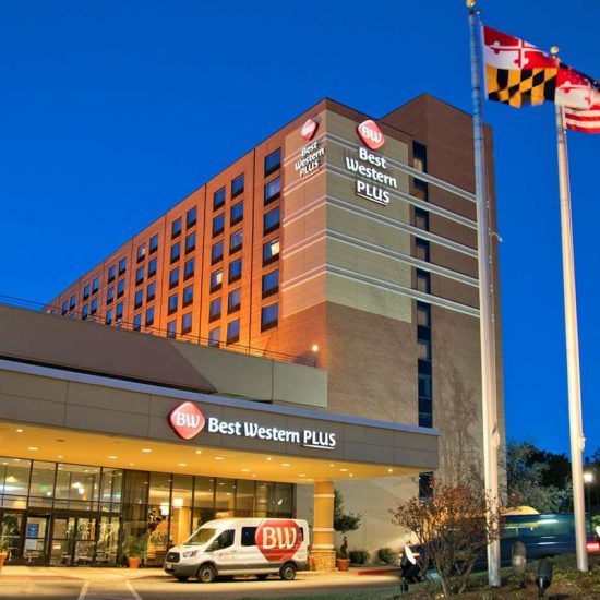 Baltimore hotels: Best Western's exterior