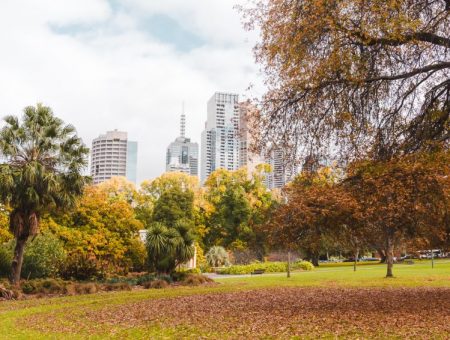 Fitzroy Gardens in Melbourne, Victoria