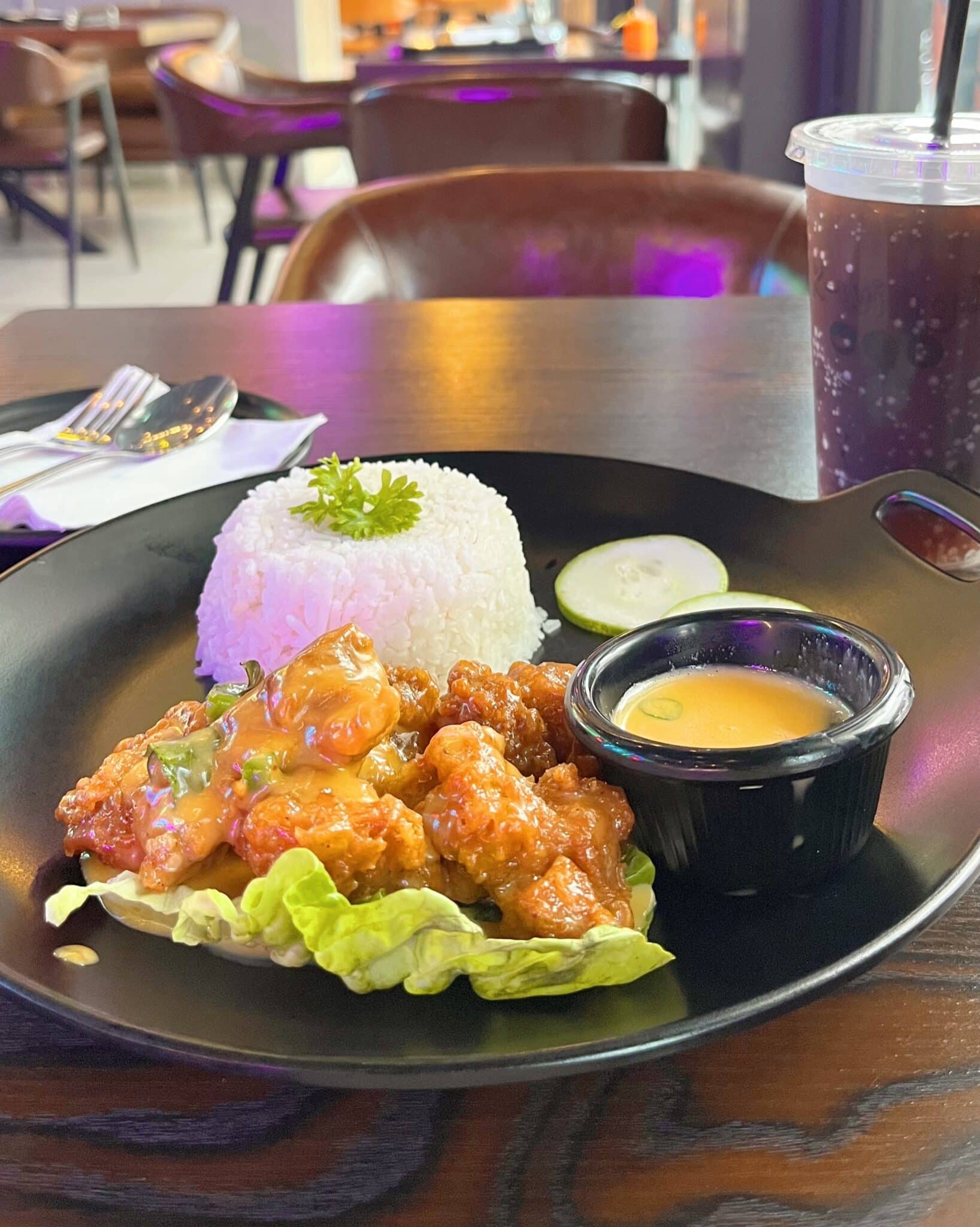 Creamy butter chicken from K-Wing in Kuala Lumpur, Malaysia