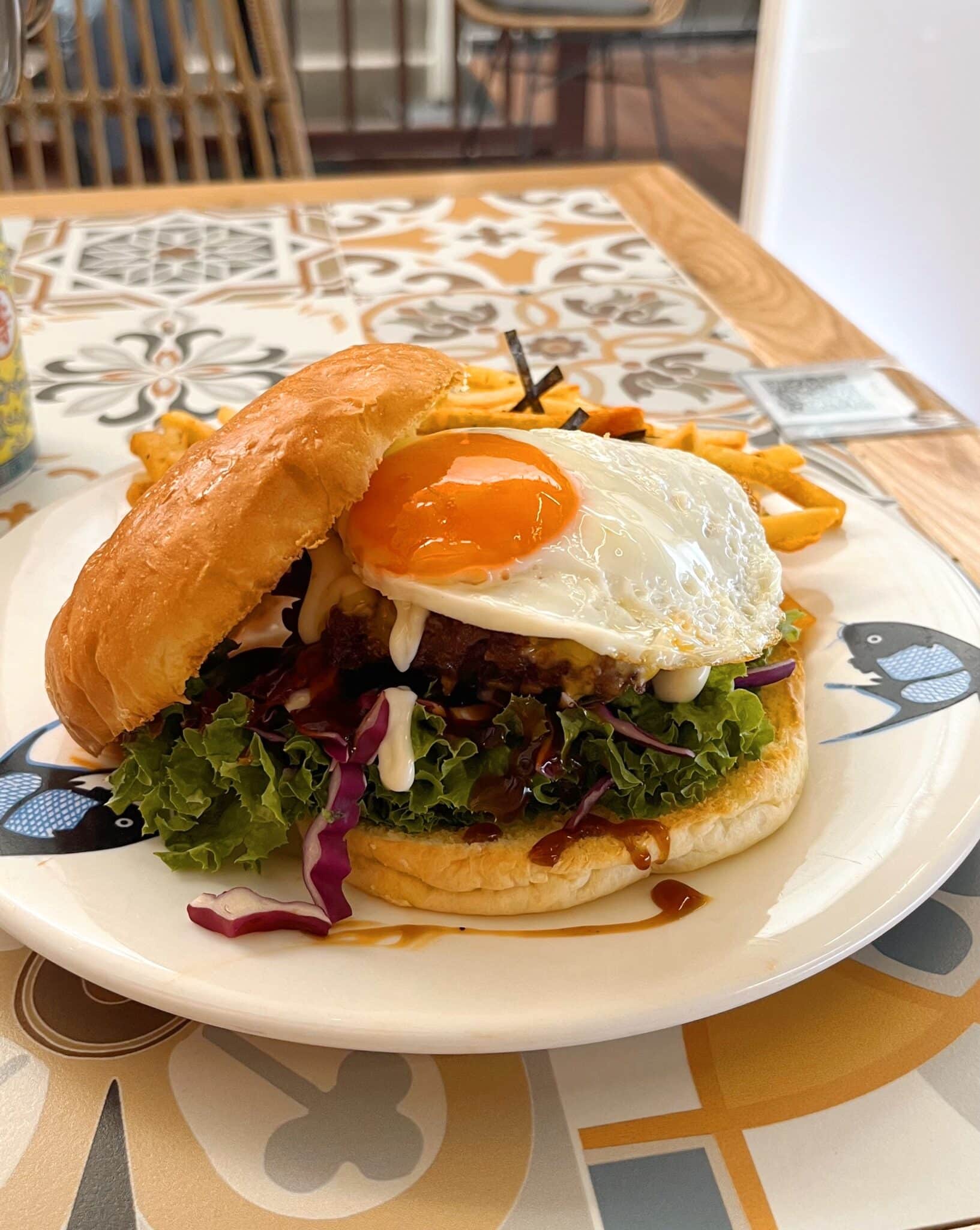 Burger from Merchant's Lane in Kuala Lumpur, Malaysia