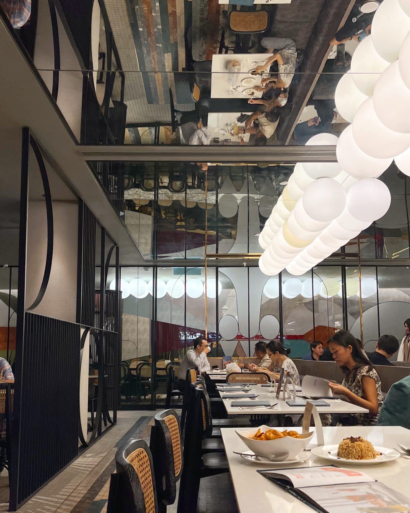 Sleek interior at Seria@Pavilion in Kuala Lumpur, Malaysia