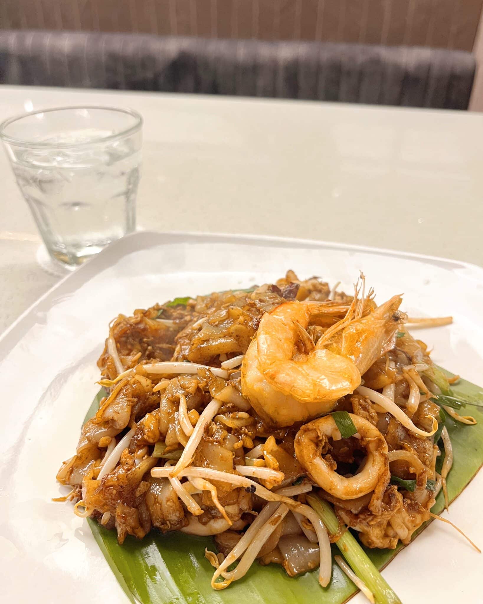 Seafood fried noodles from Seria@Pavilion in Kuala Lumpur, Malaysia