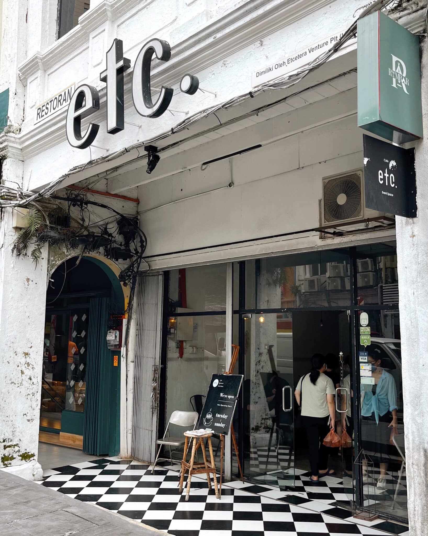 Cafe ETC in Kuala Lumpur, Malaysia