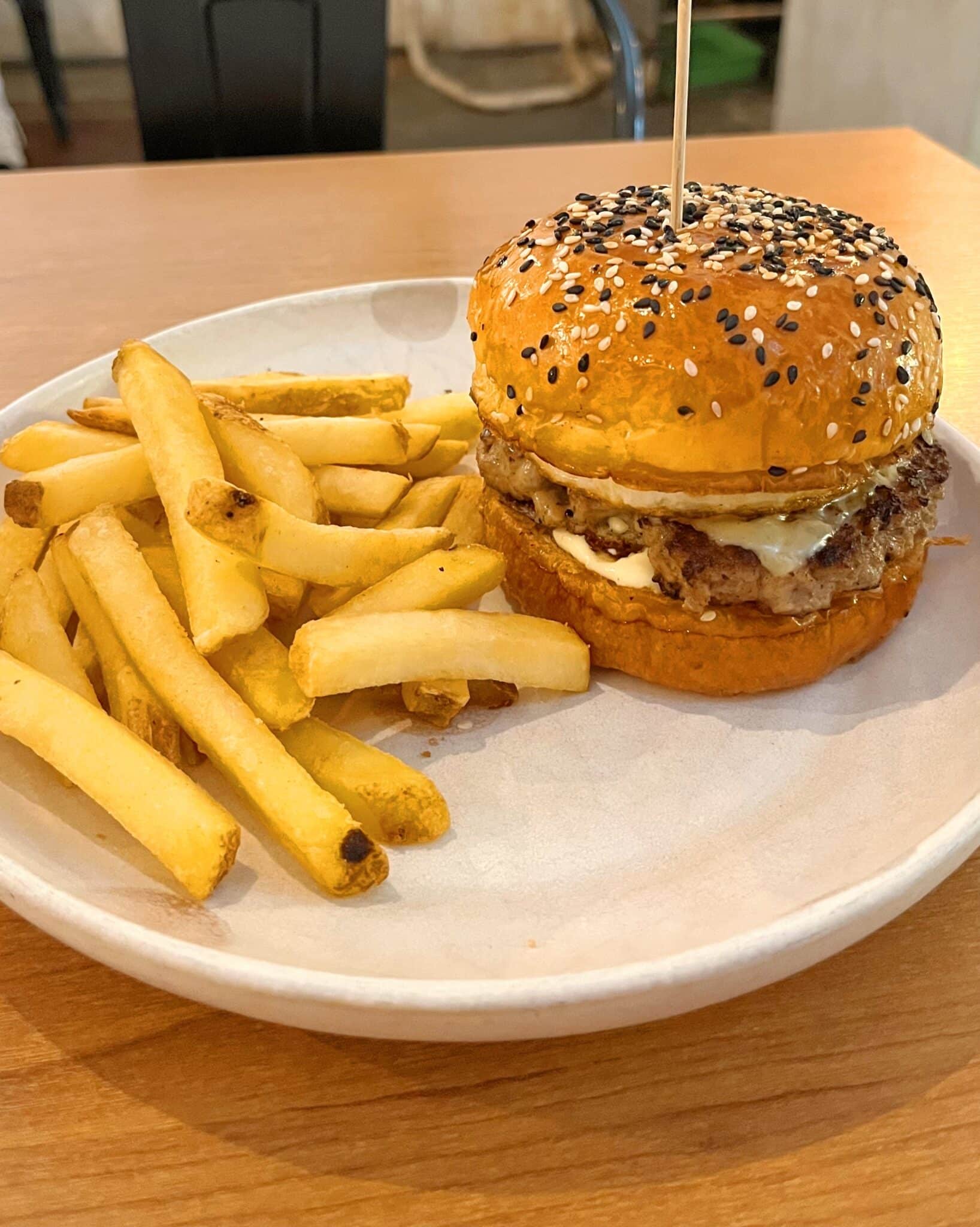 Burger from Cafe ETC in Kuala Lumpur, Malaysia