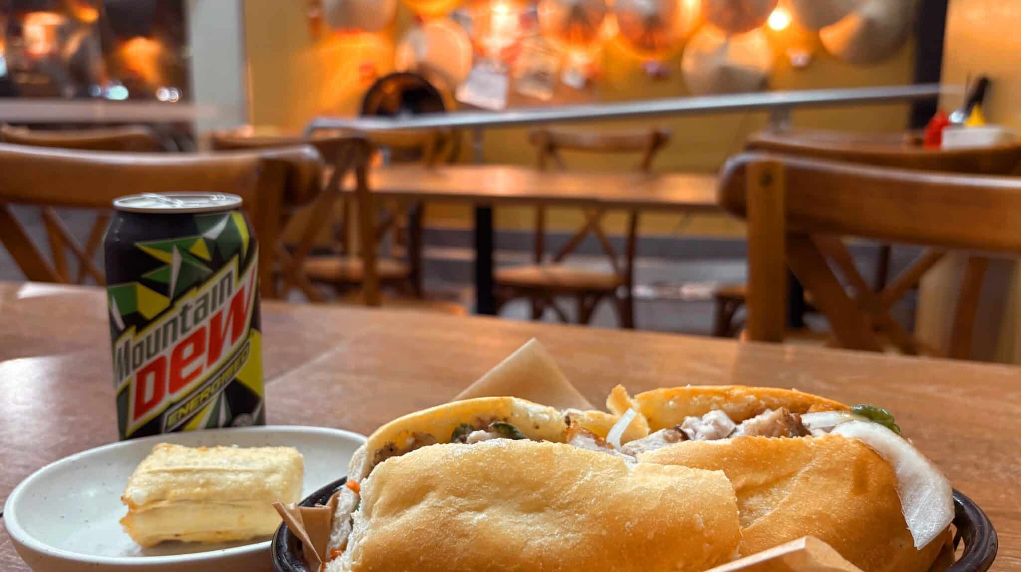 Banh mi combo from Non La Kitchen in Cairns (best places to eat in Cairns)