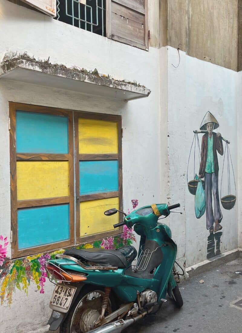 Street art in Da Nang, Vietnam