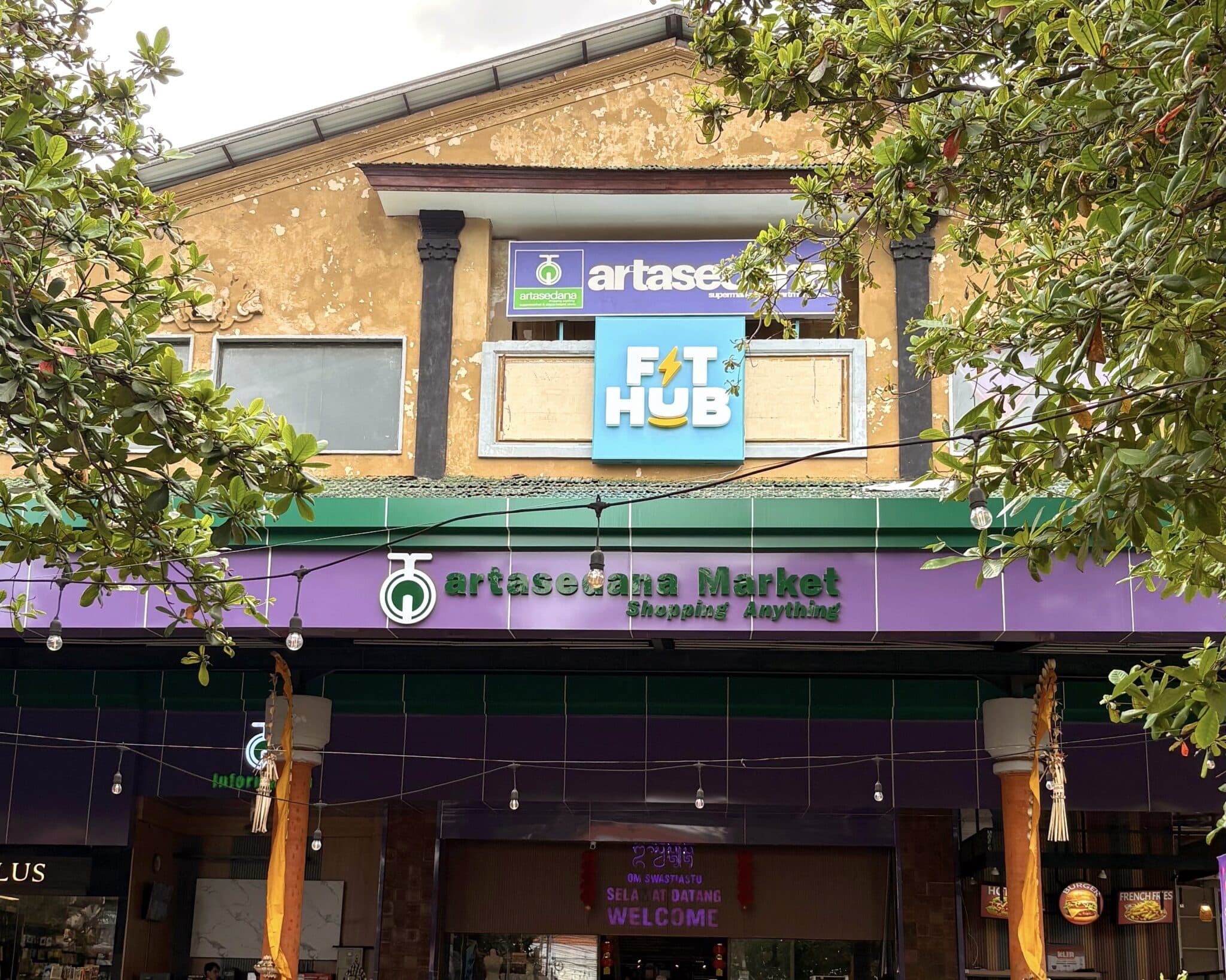 Arta Sedena shopping complex in Sanur Bali.